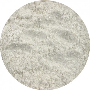 Тени Transparent White / Белый полупрозрачный мерцающий 