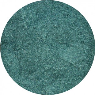 Тени Turquoise / Зелено-голубой сатиновый