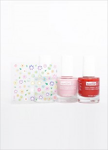 Набор из трех лаков для детей + наклейки на ногти / Ballerina Beauty Trio Kits with decals