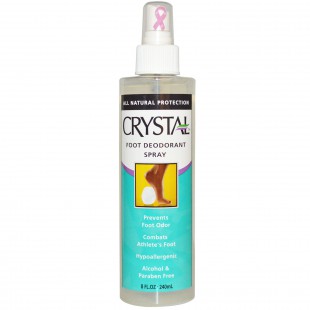 Дезодорант Crystal Foot Spray /Антибактериальный дезодорант для ног