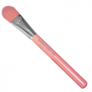 Кисть для лица Pink Bambu 948 / Розовая, для нанесения базы