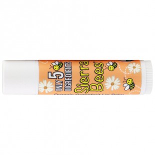 Органический бальзам для губ с Грейпфрутом и витамином Е, 15 oz (4.25 g)