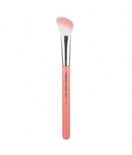 Кисть для лица Pink Bambu 942 Скошенная / Розовая, для скульптурирования