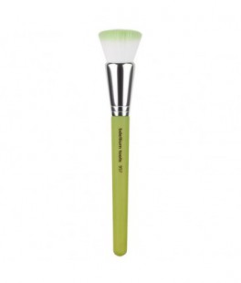 Кисть для лица Green Bambu 957 / Зеленая, Кабуки